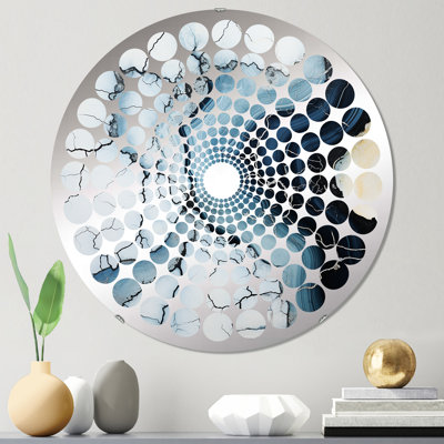 Miroir mural rond