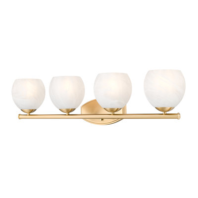 Meuble-lavabo moderne 4 lumières Colette