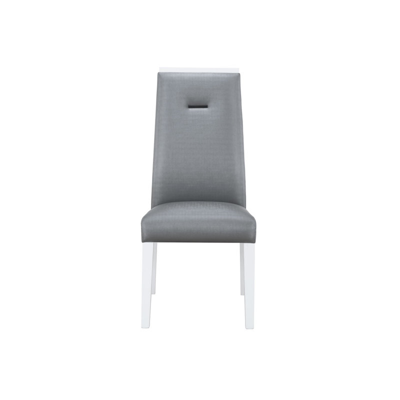 Chaises de salle à manger gris lune (ensemble de 2)