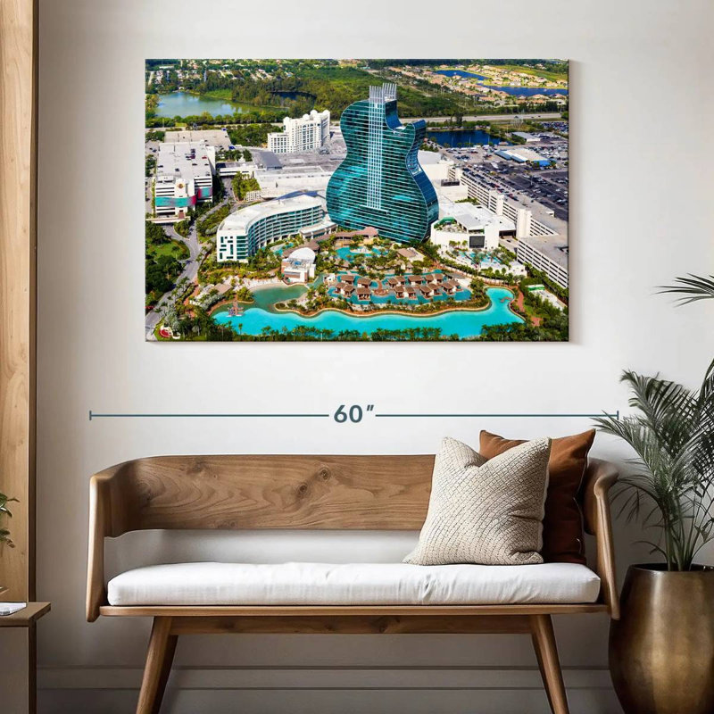 Sireci Florida Architecture, 32" H x 48" W