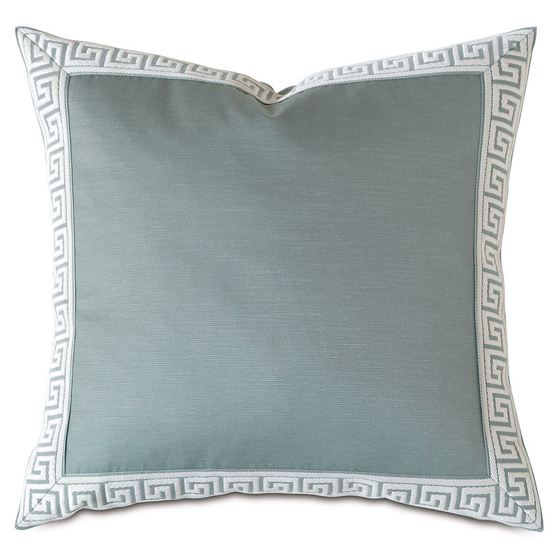 Central Park Square Pillow Cover & Insert, Mack Ice 