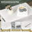 3 Fabric Drawers Nightstand With Metal Frame Set Of 2-1887628312