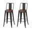 Counter Stool with Metal Frame