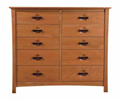 Berkeley 10 - Drawer Solid Wood Dresser