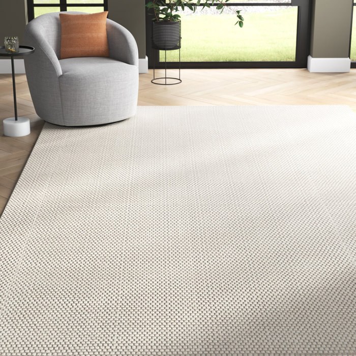 Lowe Handmade Wool Cream Rug & Reviews | Joss & Main