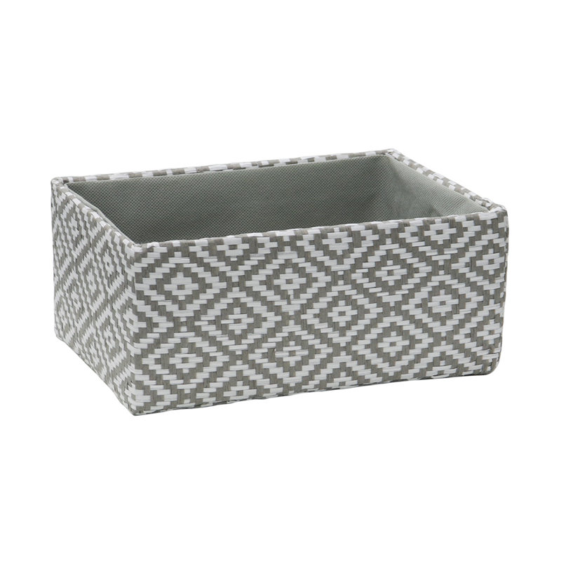 JVL Fabric Decorative Basket