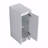 Freestanding Bathroom Storage Cabinet, 12", Soft Close Doors, Glossy White,(Kd-Packing)