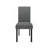 Grey And Black Dining Table With Chair Set