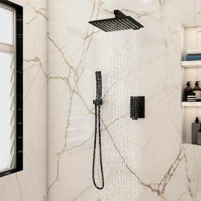 Système de douche avec valve brute