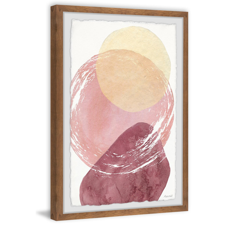 Read Over Cream - Single Picture Frame Painting, 61 cm H x 41 cm W  x 3.81cm D