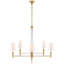 Thomas O'Brien Lyra Two Tier Chandelier-51181159