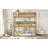 Twin Size Triple Rubber Wood Bunk Bed-382993301