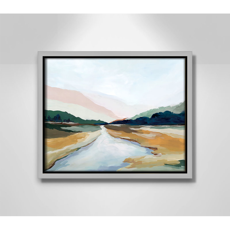 «Hope Creek Print» par Isabelle Z, Argent, H 9,5 po x l 11,5 po