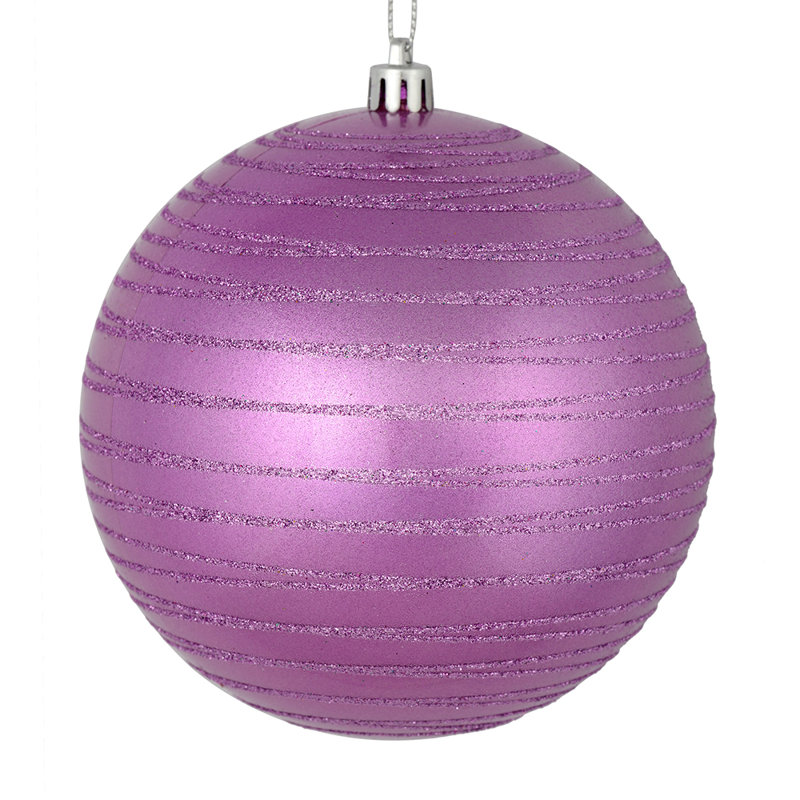 Ornement boule de bonbon, Orchidée
