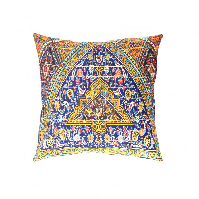 Square Pillow Cover & Insert, Dark Blue