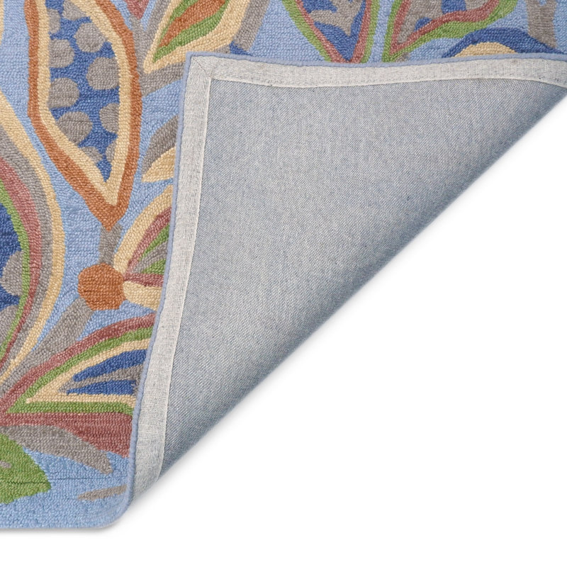 Florals Area Rug, 2'6" x 8'
