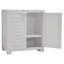 Armoire de rangement de garage autoportante réglable à 1 tablette en plastique de 25,5 po-402490295