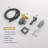 Wall Mounted Hot and Cold Bidet Sprayer Faucet Set-61060848