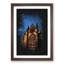 Lincoln Cathedral In England Paint Splash - Picture Frame Graphic Art-56922889-56922883