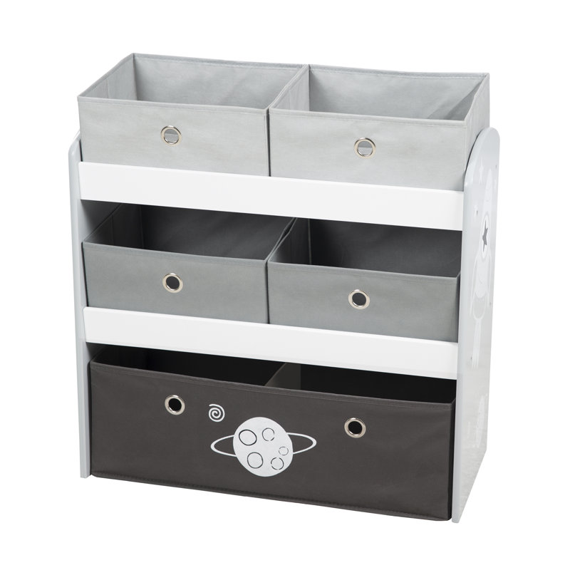 Rocket Toy Storage Bench