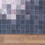Tapis gris anthracite / gris / ivoire en polyester tissé à la machine Nakasi-629297847