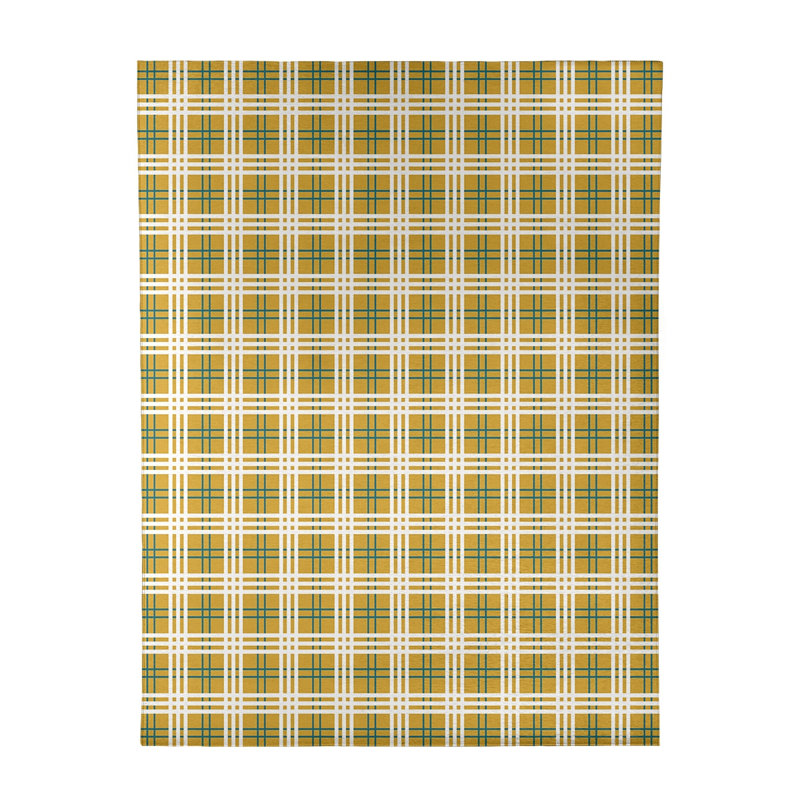 Plaid Indoor Rug, Rectangle 8' x 10'