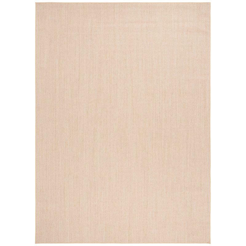 Martha Stewart Sisal/Jute Solid Color Rug in Ivory, Rectangle 9' x 12'