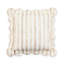 Mocha Check Reversible Scalloped Pillow-1588350424-1588350405