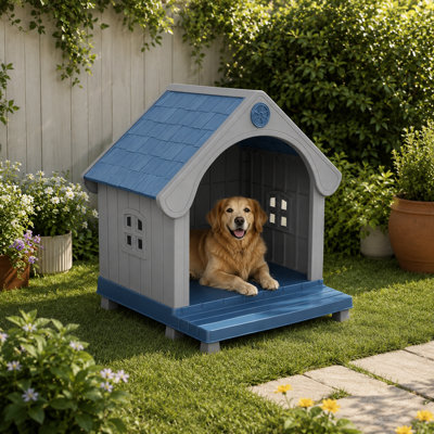 Grande niche pour chien d'extérieur
