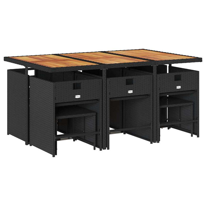  Ensemble de salle à manger de jardin pliable
