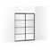 Elate Sliding Shower Door, 70-1/2-In H X 50-1/4 - 53-5/8-In W, With 1/4-In Thick Frosted Glass With Rectangular Grille Pattern