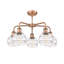 Lustre rond / ovale à abat-jour 5 lumières-553701869-553701868-553701875