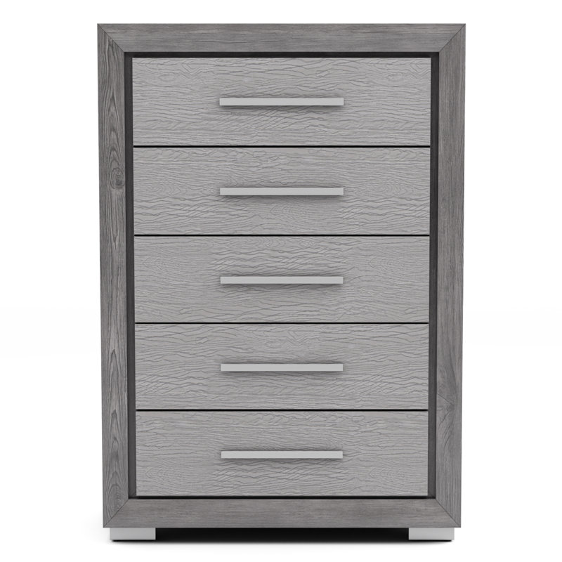 Commode 5 tiroirs Yanil