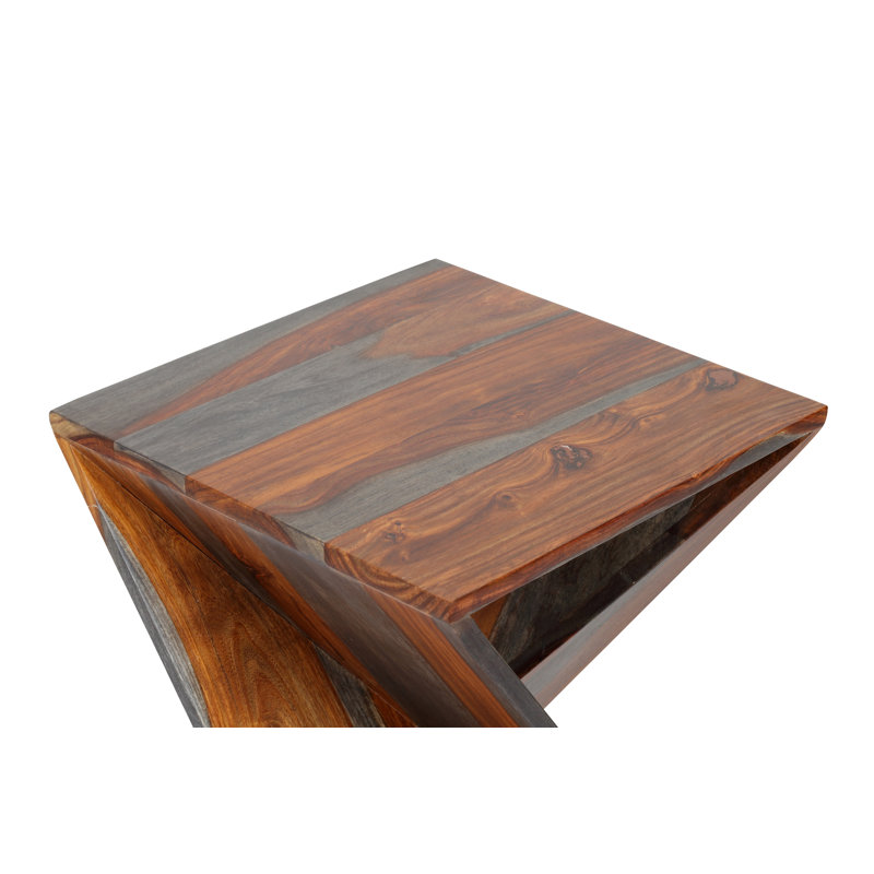 Essie Solid Wood End Table