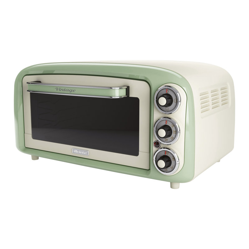 Ariete Vintage Electric 18L Mini Oven, Green 