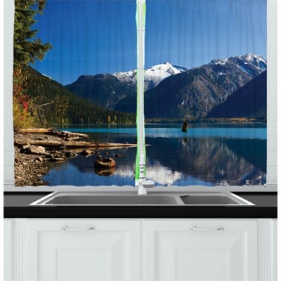 Pointed Kitchen Curtain