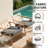 Outdoor 3'' Replacement Cushion Set Cushion With Retaining Clip-105495288-105495291