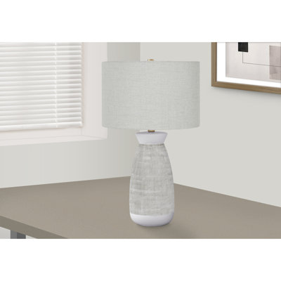 Contemporary Ceramic Table Lamp with Shade