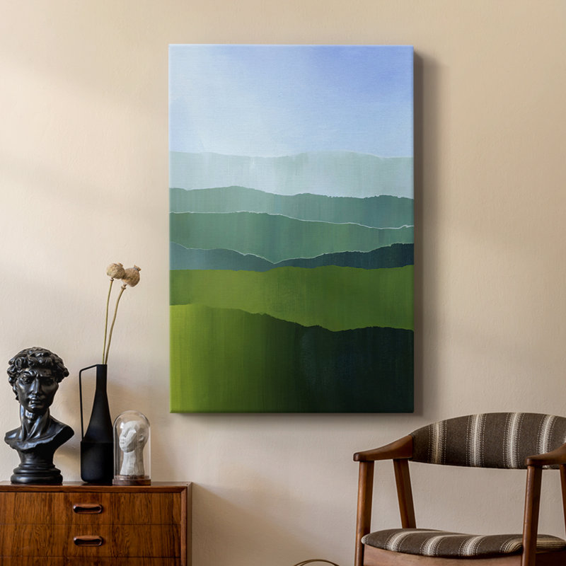 Blue Ridge Fade II - galerie Cavas sur mesure, H 36 po x l 24 po