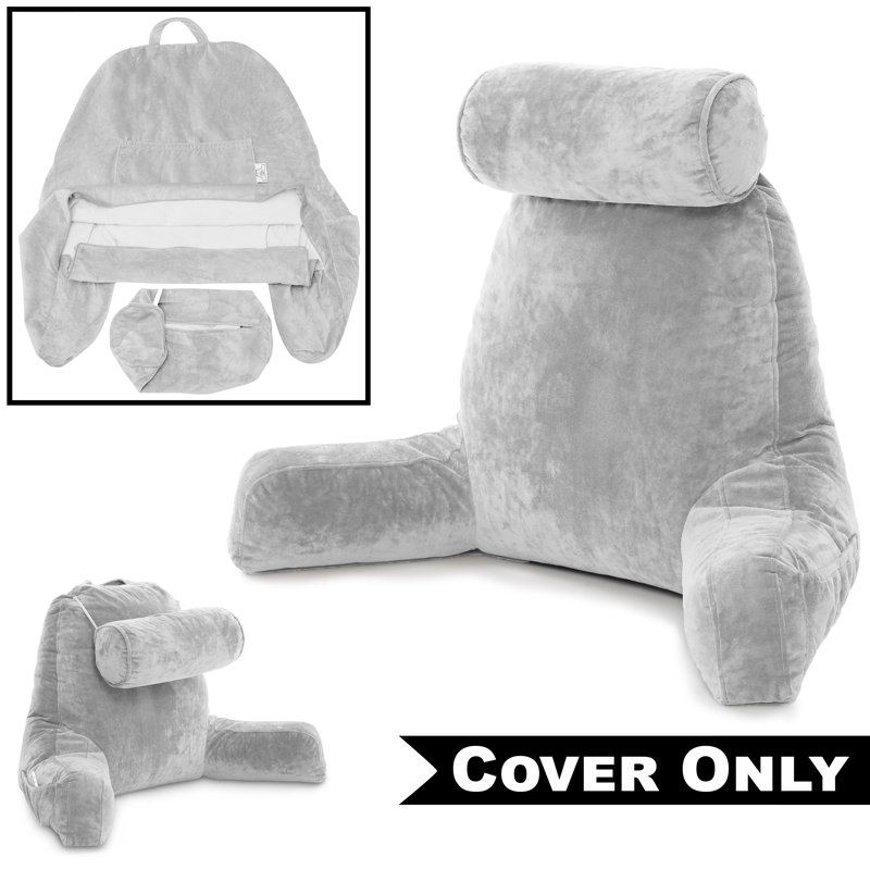 Housse de coussin , Gris clair