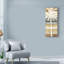 « beachscape palms iv gold neutral », reproduction d’impression sur toile tendue-33425346