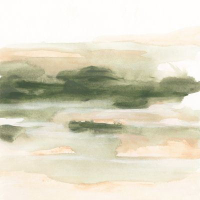Marsh At Dusk II by June Erica Vess - Wrapped Canvas Painting