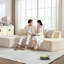 Canapé modulaire à compression avec méridienne confortable, canapé à compression irrégulière en forme de L avec siège profond, canapé-lit modulaire minimaliste pour salon-2128760377