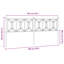 Vidaxl Metal Replace Headboard White 200 Cm-104509720-104509718