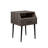 Contemporary Angled 1-Drawer Nightstand-692288874