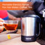 GEEPAS Travel Kettle Auto Shut Off Concealed Boil-dry Protection Camping Caravan Van Road Trips 500ml-124322483
