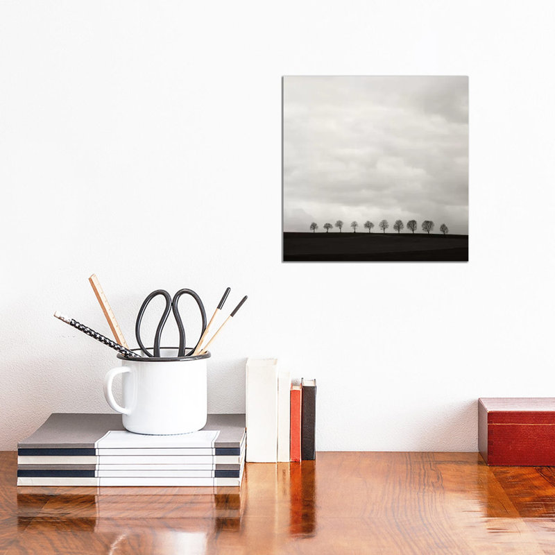 Minimal Land Art by Lena Weisbek - Wrapped Canvas Print, 30.48 cm H x 30.48 cm W