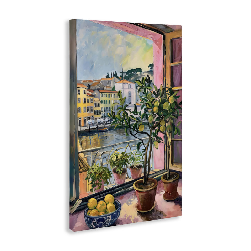Toile citadine citadine, design par LSR Design Studio, H 24 po x l 16 po