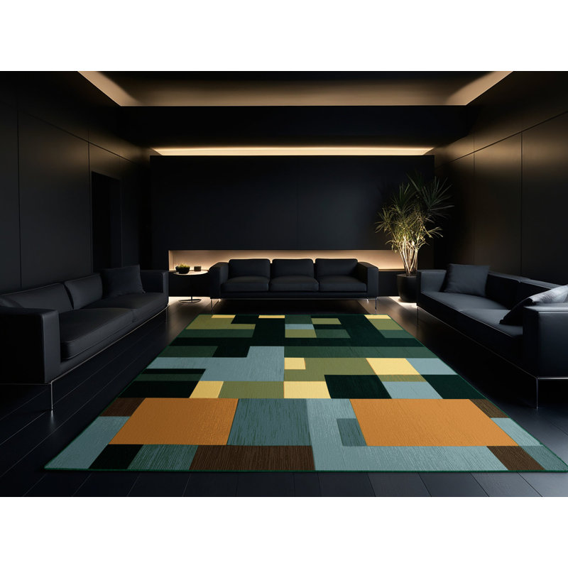 Modular Terrain Rug, Rectangle 2' x 3'