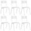 Wolfgang 46cm H Metal Stacking Side Chair in Brown-129508709-129508708